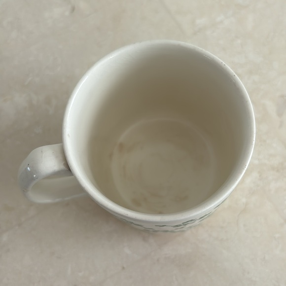 Carrigaline Pottery Ireland Shamrock Mug Irish Green Green Clovers Handmade - Picture 7 of 11